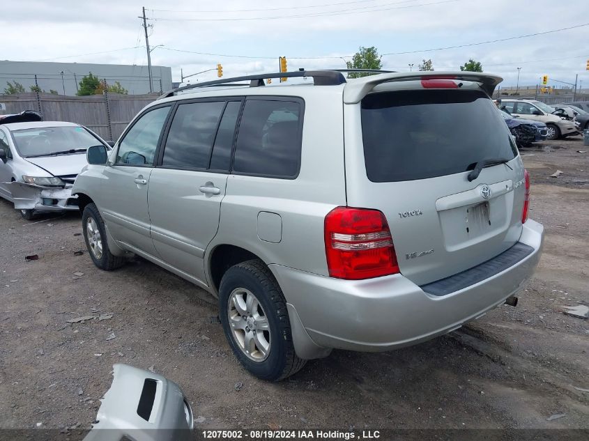 2003 Toyota Highlander Limited VIN: JTEHF21A430119447 Lot: 12075002