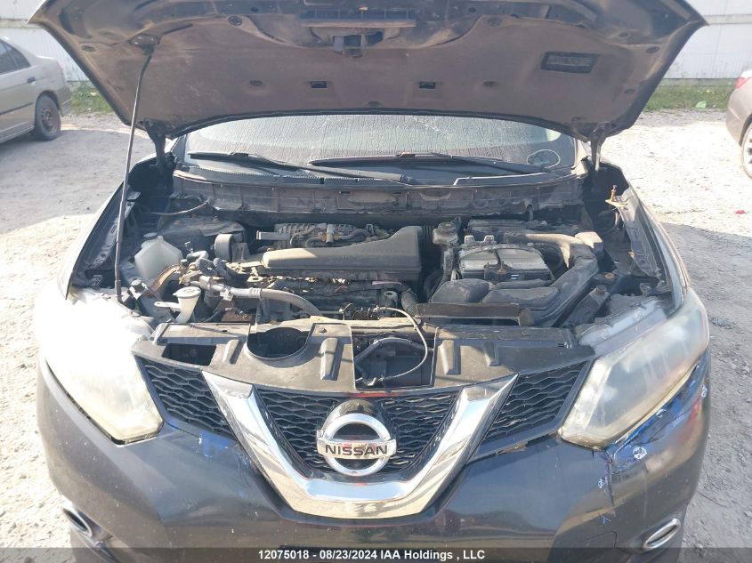 2015 Nissan Rogue S/Sl/Sv VIN: 5N1AT2MT0FC792097 Lot: 12075018