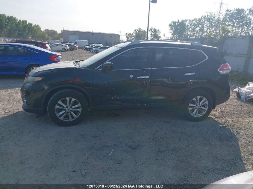 2015 Nissan Rogue S/Sl/Sv VIN: 5N1AT2MT0FC792097 Lot: 12075018