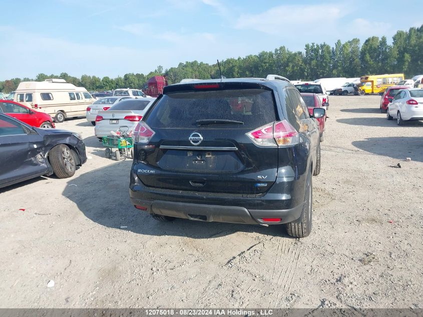 2015 Nissan Rogue S/Sl/Sv VIN: 5N1AT2MT0FC792097 Lot: 12075018