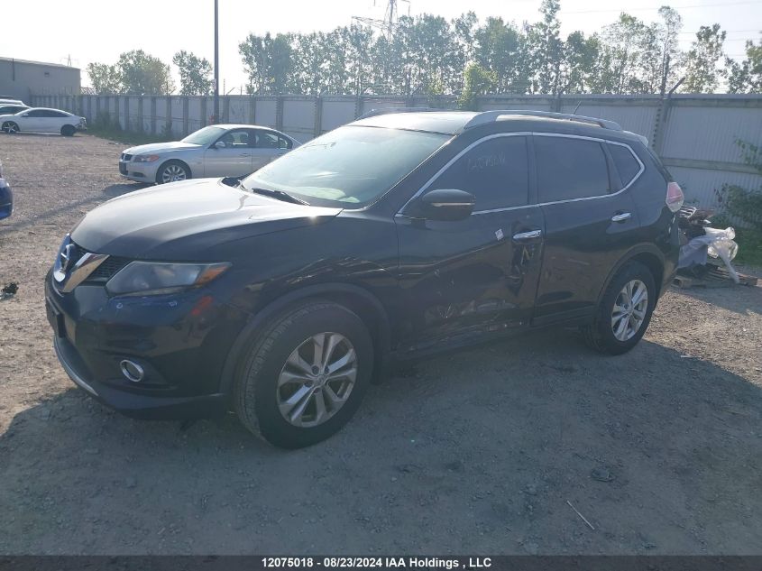 2015 Nissan Rogue S/Sl/Sv VIN: 5N1AT2MT0FC792097 Lot: 12075018