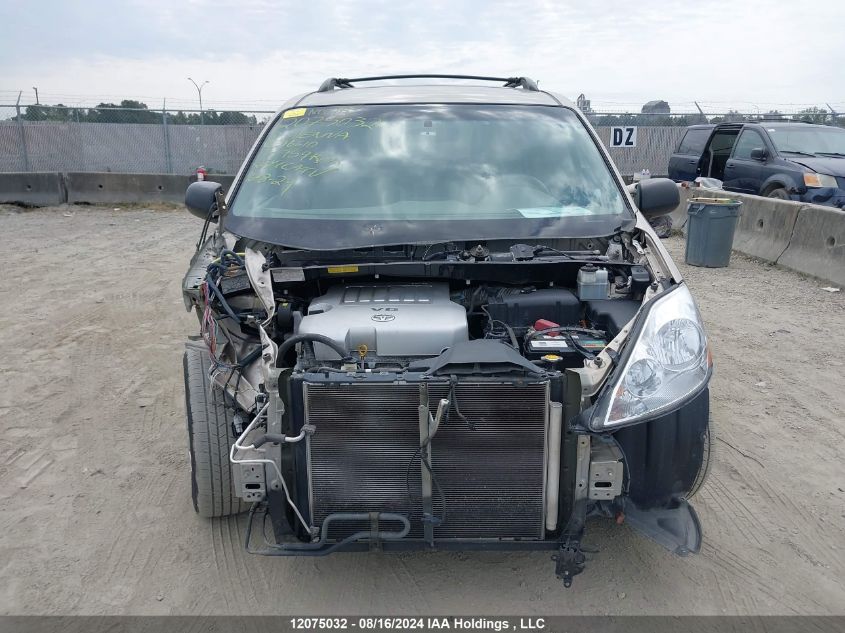 2010 Toyota Sienna Ce 7 Passenger VIN: 5TDZK4CC9AS316610 Lot: 12075032