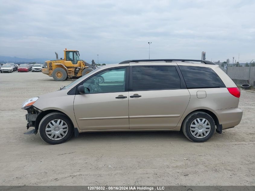 2010 Toyota Sienna Ce 7 Passenger VIN: 5TDZK4CC9AS316610 Lot: 12075032