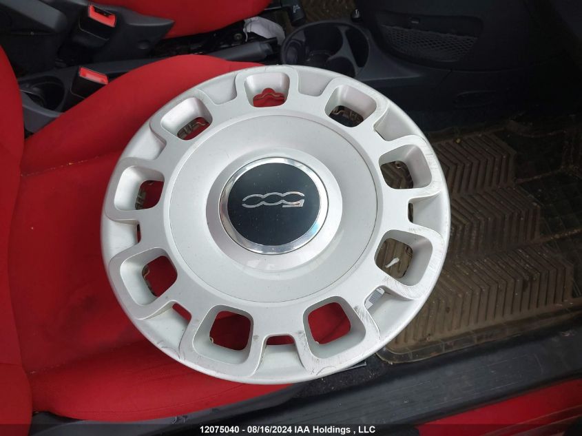 2012 Fiat 500 Pop VIN: 3C3CFFAR1CT319494 Lot: 12075040