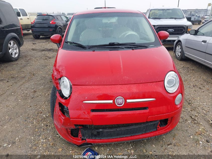 2012 Fiat 500 Pop VIN: 3C3CFFAR1CT319494 Lot: 12075040