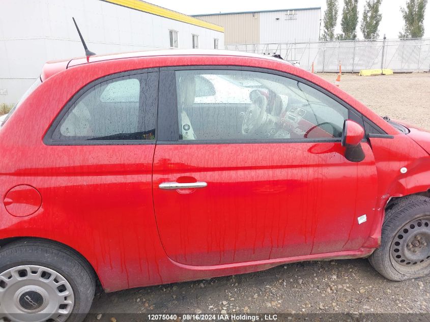 2012 Fiat 500 Pop VIN: 3C3CFFAR1CT319494 Lot: 12075040