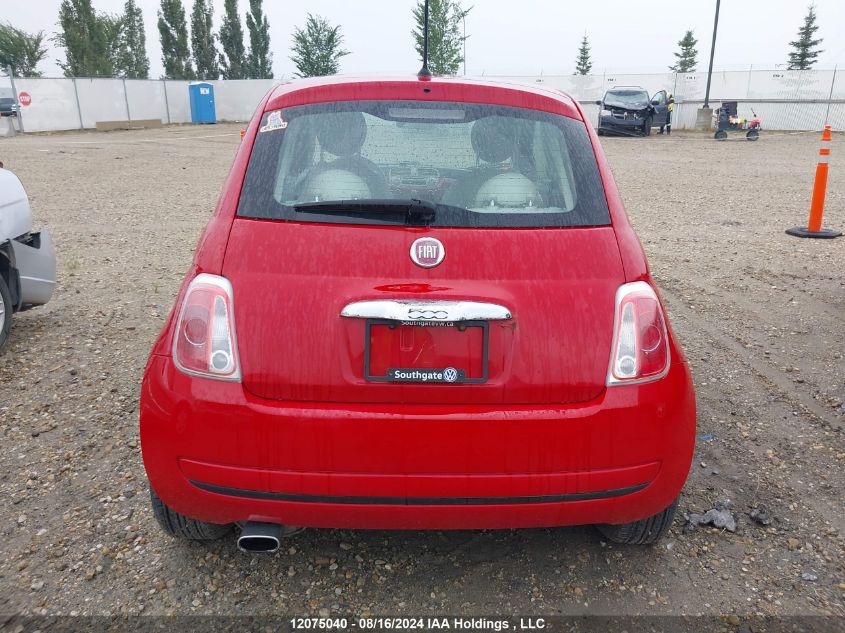 2012 Fiat 500 Pop VIN: 3C3CFFAR1CT319494 Lot: 12075040