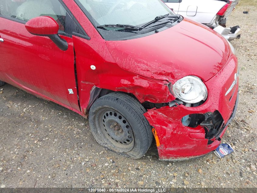 2012 Fiat 500 Pop VIN: 3C3CFFAR1CT319494 Lot: 12075040