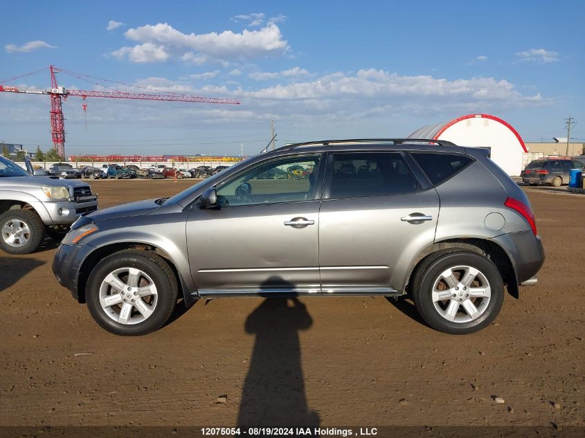 2006 Nissan Murano Sl VIN: JN8AZ08W06W515092 Lot: 12075054