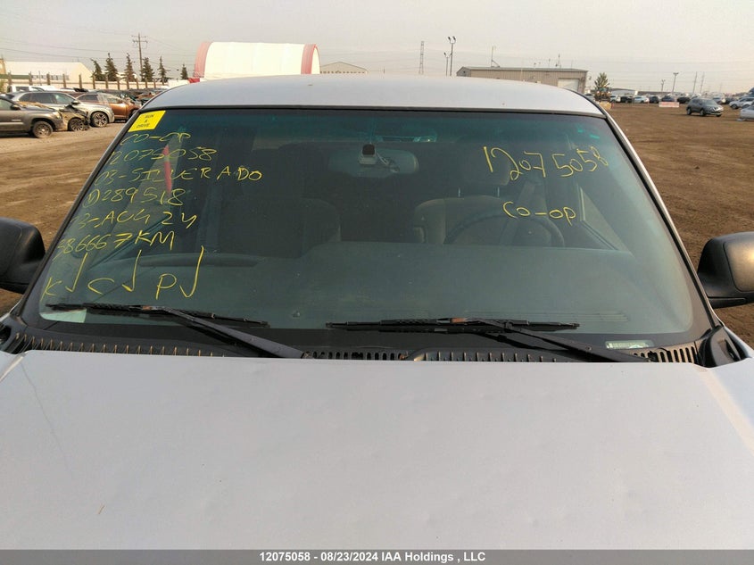 2003 Chevrolet Silverado 1500 VIN: 1GCEK19T83Z289518 Lot: 12075058