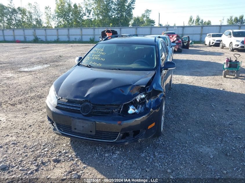 2011 Volkswagen Golf VIN: 3VWML7AJ3BM692650 Lot: 12075061