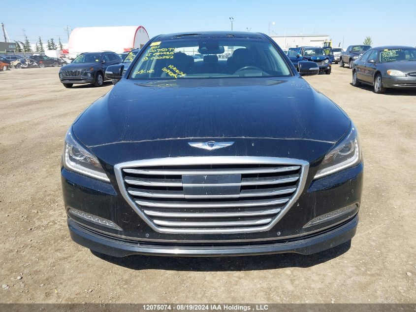 2015 Hyundai Genesis 5.0L VIN: KMHGN4JF5FU020252 Lot: 12075074