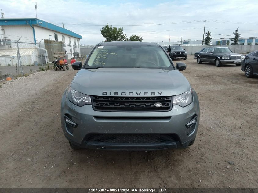 2016 Land Rover Discovery Sport VIN: SALCR2BG5GH563686 Lot: 12075087