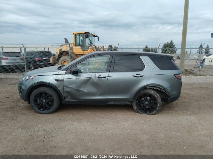 2016 Land Rover Discovery Sport VIN: SALCR2BG5GH563686 Lot: 12075087