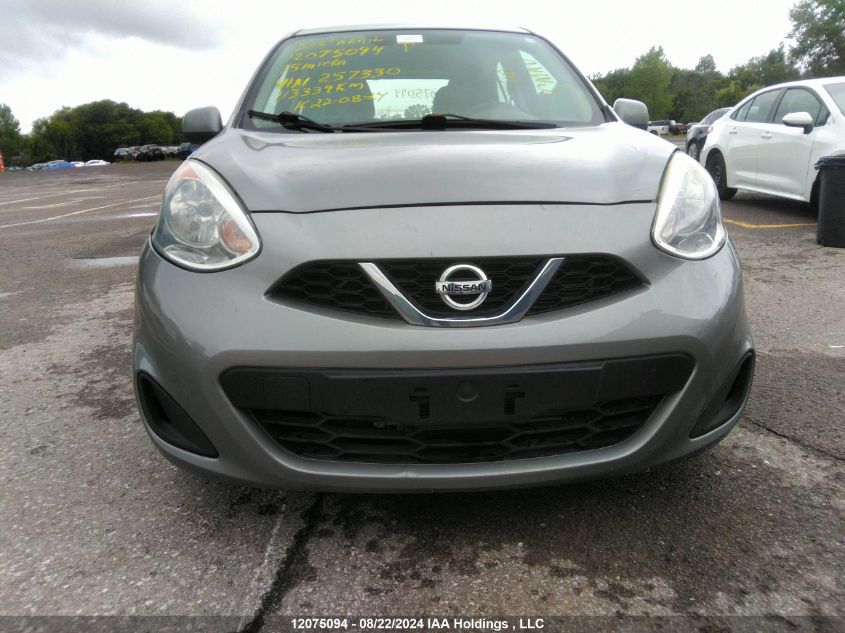 2015 Nissan Micra VIN: 3N1CK3CPXFL257330 Lot: 12075094