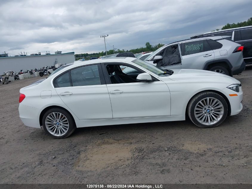 2015 BMW 3 Series VIN: WBA3C3G52FNS76471 Lot: 12075138