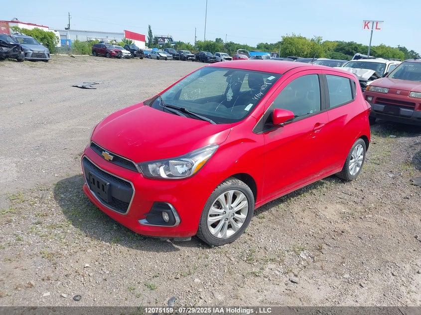 2018 Chevrolet Spark, Угон, IAAI, VIN KL8CD6SA6JC462761 — фото 2