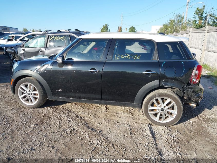 2012 Mini Cooper Countryman VIN: WMWZC5C56CWL59919 Lot: 12075186