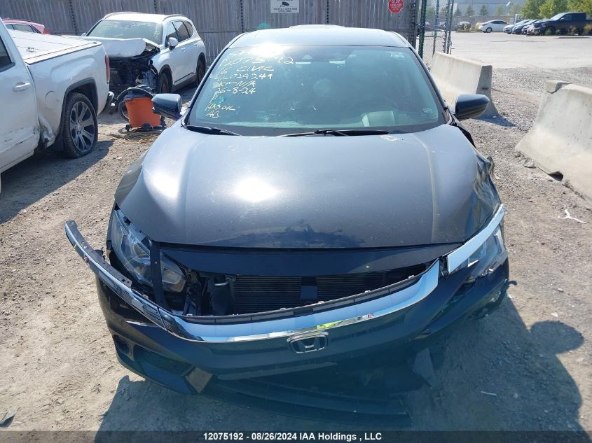 2HGFC2F83GH029249 2016 Honda Civic Ex