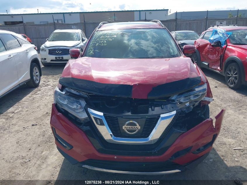 2017 Nissan Rogue Sv/Sl VIN: 5N1AT2MV0HC779676 Lot: 12075238