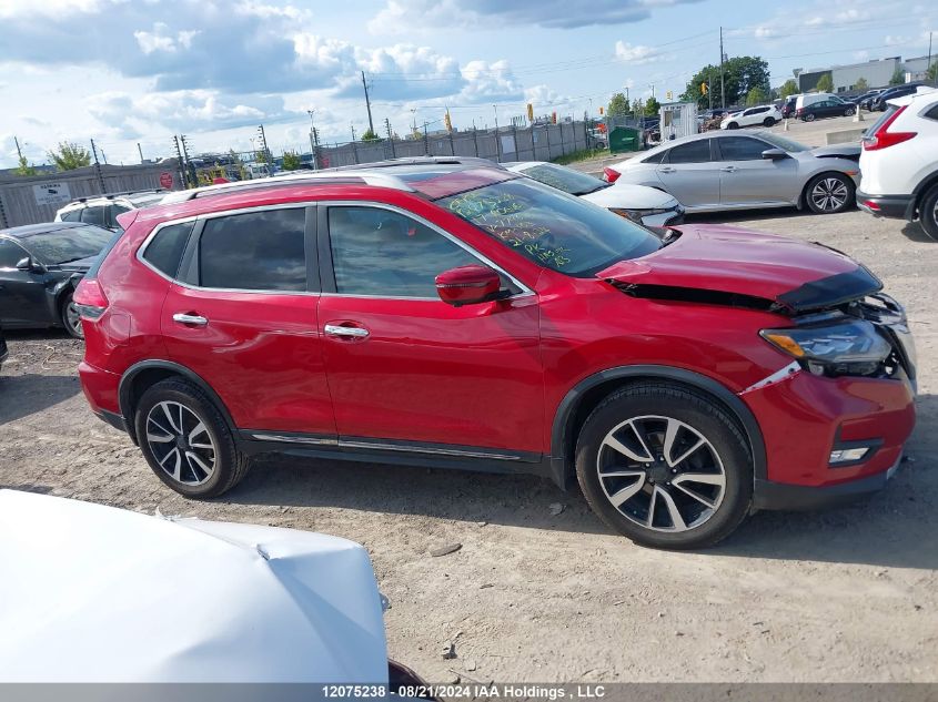 2017 Nissan Rogue Sv/Sl VIN: 5N1AT2MV0HC779676 Lot: 12075238