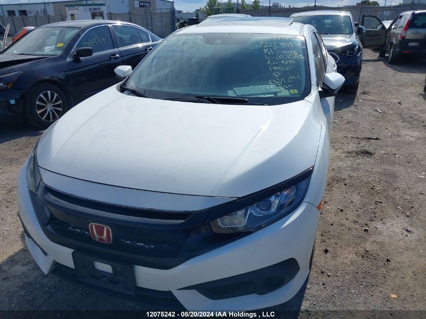 2018 Honda Civic VIN: 2HGFC2F83JH027587 Lot: 12075242