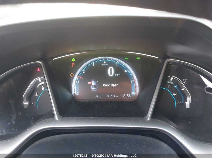 2018 Honda Civic VIN: 2HGFC2F83JH027587 Lot: 12075242