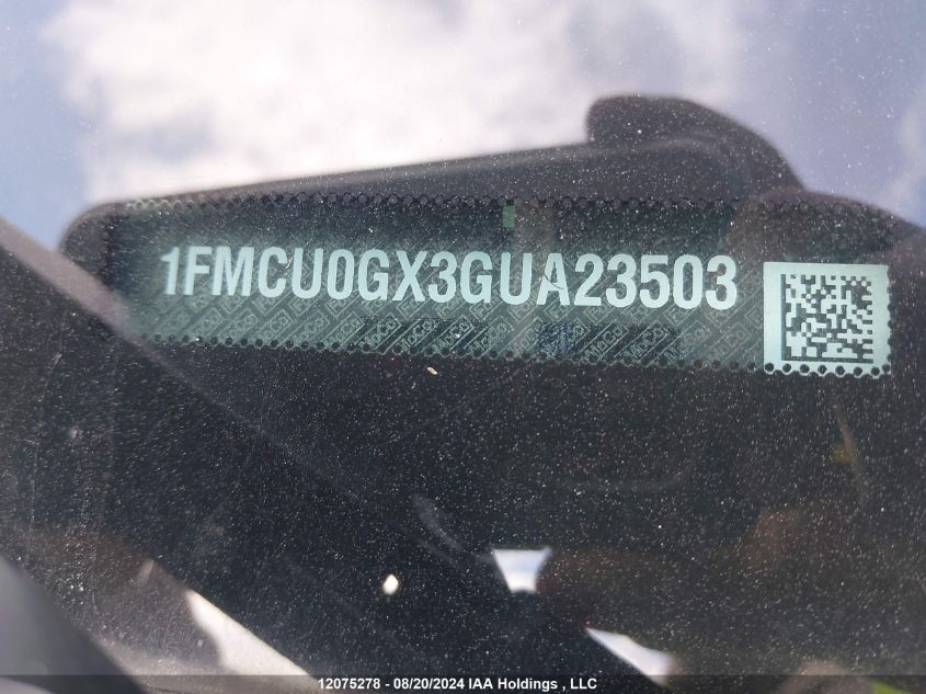 1FMCU0GX3GUA23503 2016 FORD ESCAPE - Image 19