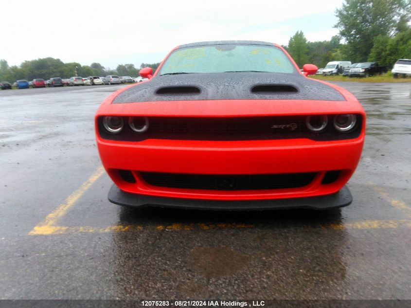 2022 Dodge Challenger Srt Hellcat VIN: 2C3CDZC96NH168149 Lot: 12075283