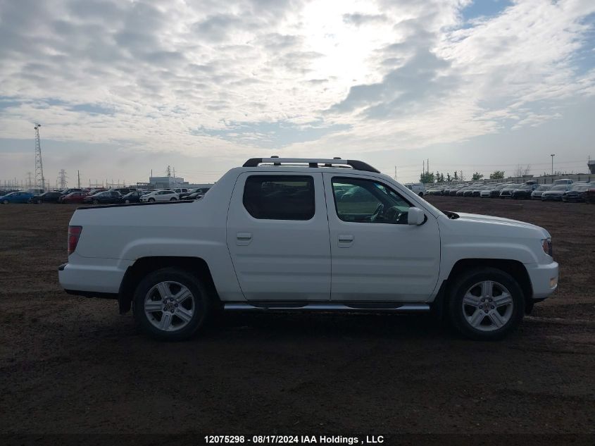 2012 Honda Ridgeline Rtl VIN: 5FPYK1F58CB501155 Lot: 12075298