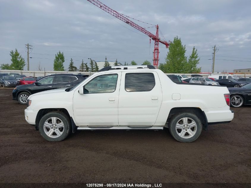 2012 Honda Ridgeline Rtl VIN: 5FPYK1F58CB501155 Lot: 12075298