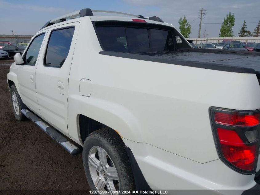 2012 Honda Ridgeline Rtl VIN: 5FPYK1F58CB501155 Lot: 12075298