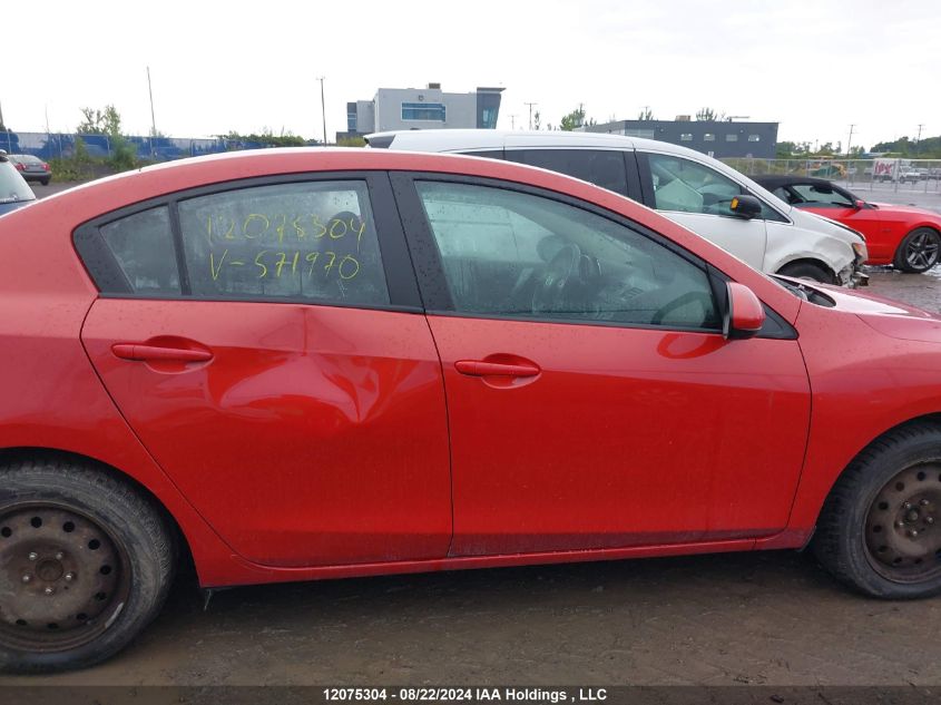 2012 Mazda Mazda3 VIN: JM1BL1V72C1571970 Lot: 12075304