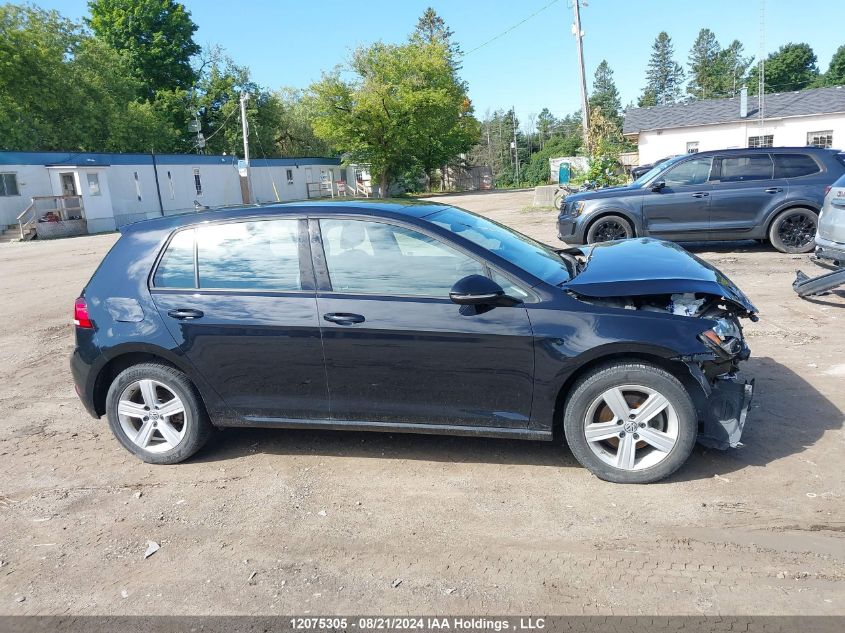 2018 Volkswagen Golf S/Se VIN: 3VWG17AU8JM291820 Lot: 12075305