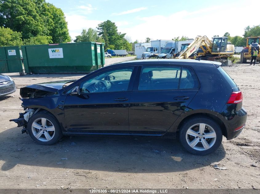 2018 Volkswagen Golf S/Se VIN: 3VWG17AU8JM291820 Lot: 12075305