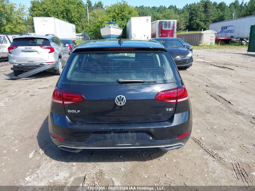 2018 Volkswagen Golf S/Se VIN: 3VWG17AU8JM291820 Lot: 12075305