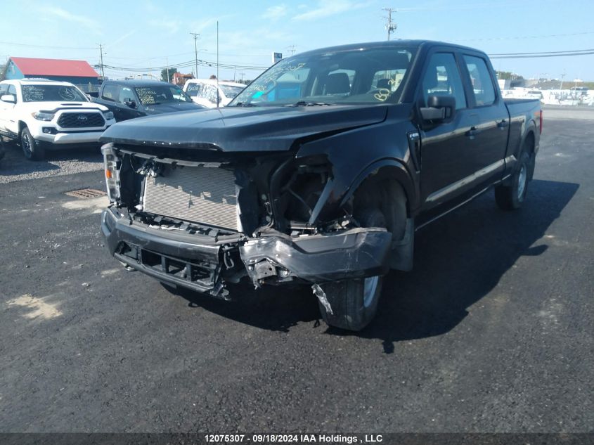 1FTFW1E8XNFB56628 2022 Ford F-150 Xl