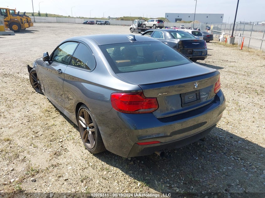 2018 BMW 2 Series 230I xDrive VIN: WBA2J3C51JVA49792 Lot: 12075311