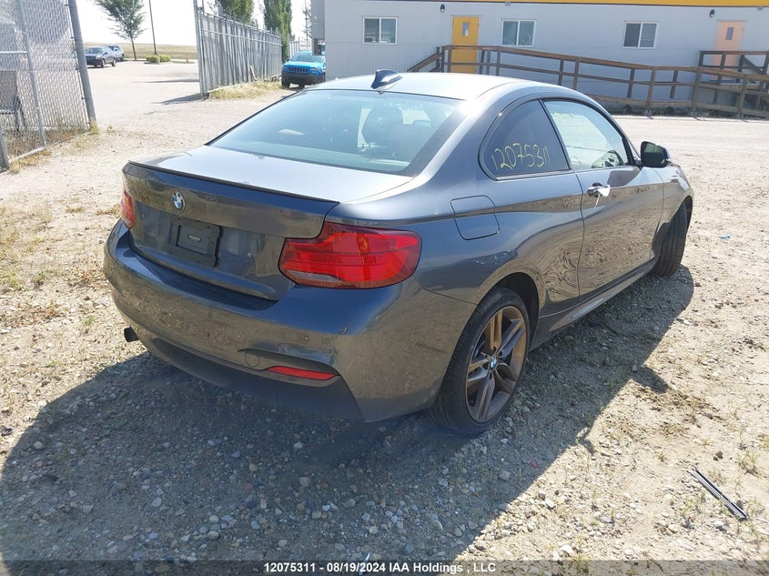 2018 BMW 2 Series 230I xDrive VIN: WBA2J3C51JVA49792 Lot: 12075311
