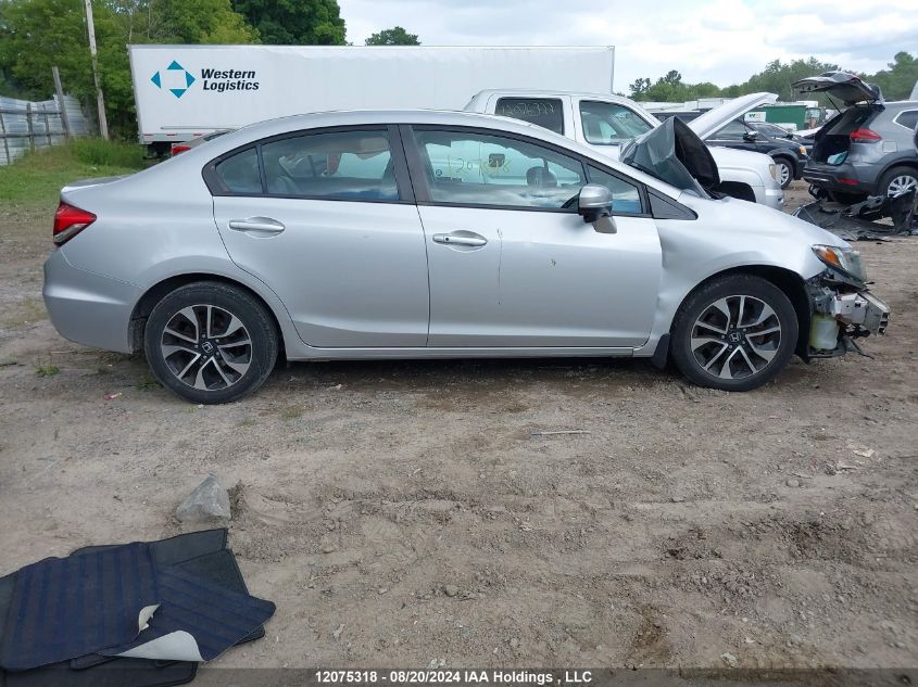 2015 Honda Civic Lx VIN: 2HGFB2F58FH041758 Lot: 12075318