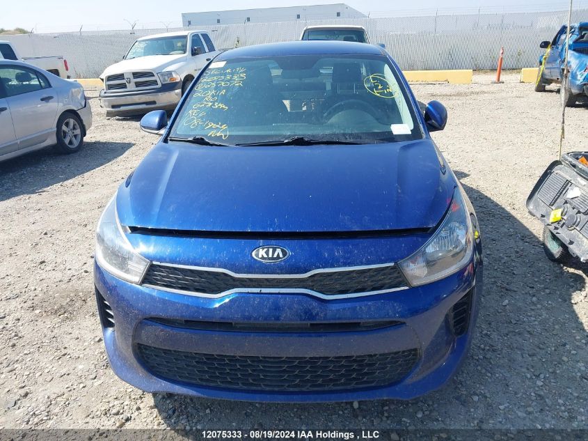 2020 Kia Rio VIN: 3KPA24ADXLE257072 Lot: 12075333