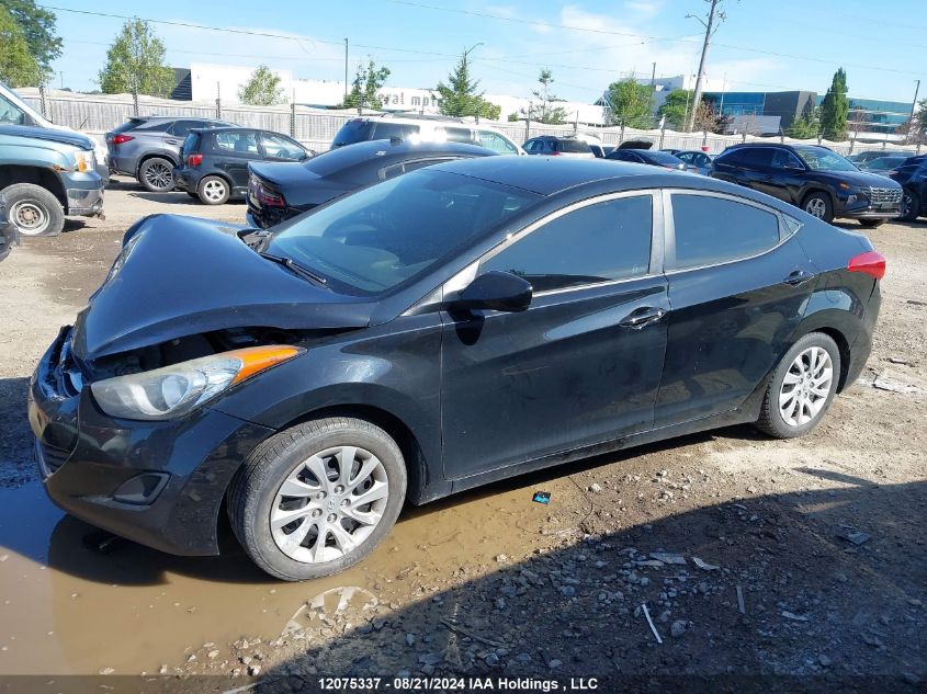 2013 Hyundai Elantra VIN: 5NPDH4AE5DH166387 Lot: 12075337