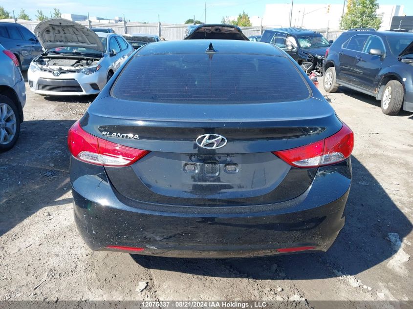 2013 Hyundai Elantra VIN: 5NPDH4AE5DH166387 Lot: 12075337