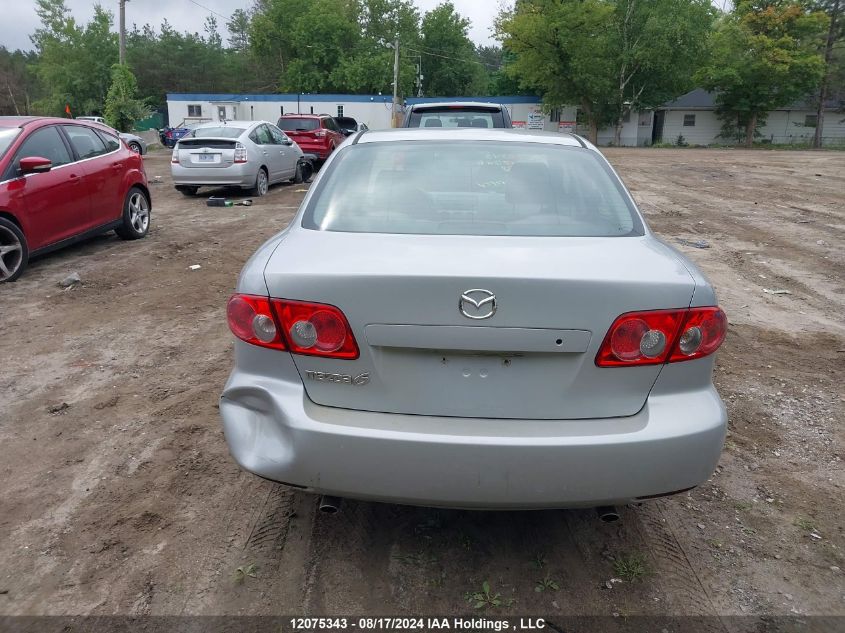 2004 Mazda Mazda6 VIN: 1YVFP80C245N05278 Lot: 12075343