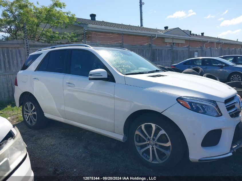 2016 Mercedes-Benz Gle VIN: 4JGDA2EB7GA713305 Lot: 12075344