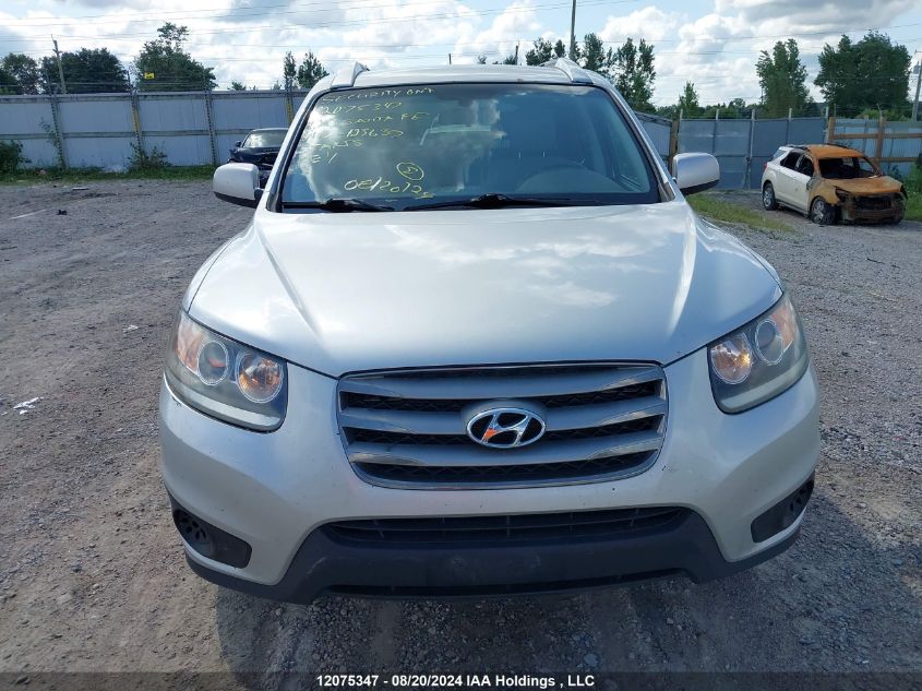 2012 Hyundai Santa Fe Gls VIN: 5XYZG3AB9CG123637 Lot: 12075347