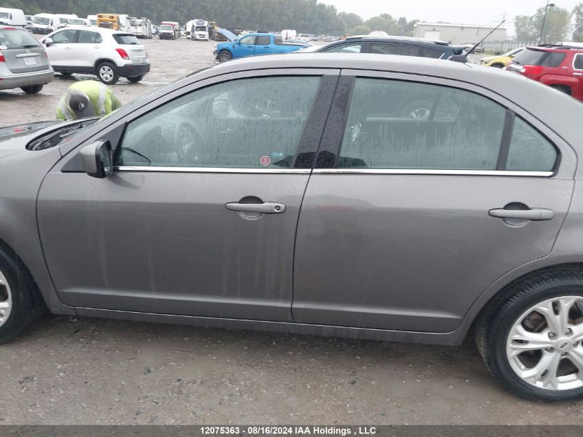 2012 Ford Fusion Se VIN: 3FAHP0HA9CR318494 Lot: 12075363