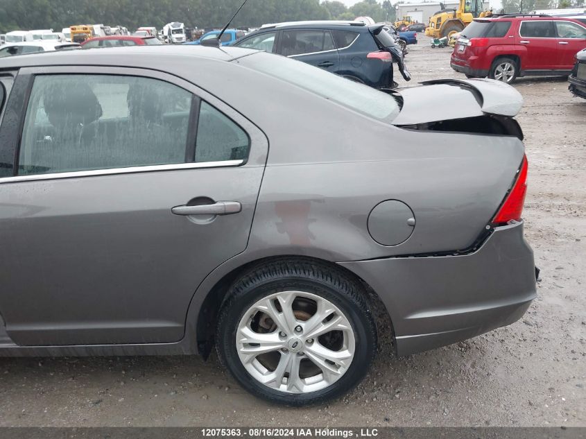 2012 Ford Fusion Se VIN: 3FAHP0HA9CR318494 Lot: 12075363