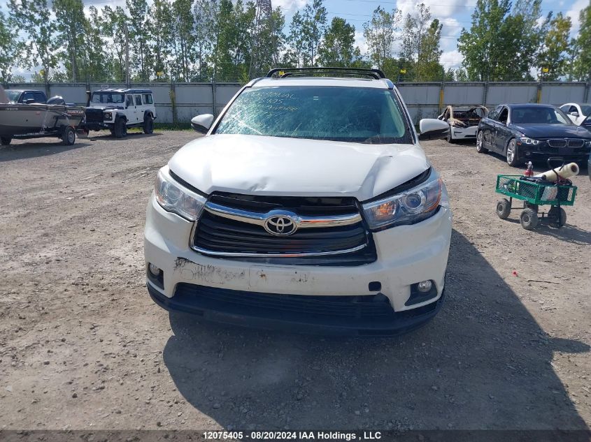 2016 Toyota Highlander Limited/Ltd Platinum VIN: 5TDDKRFH9GS228745 Lot: 12075405