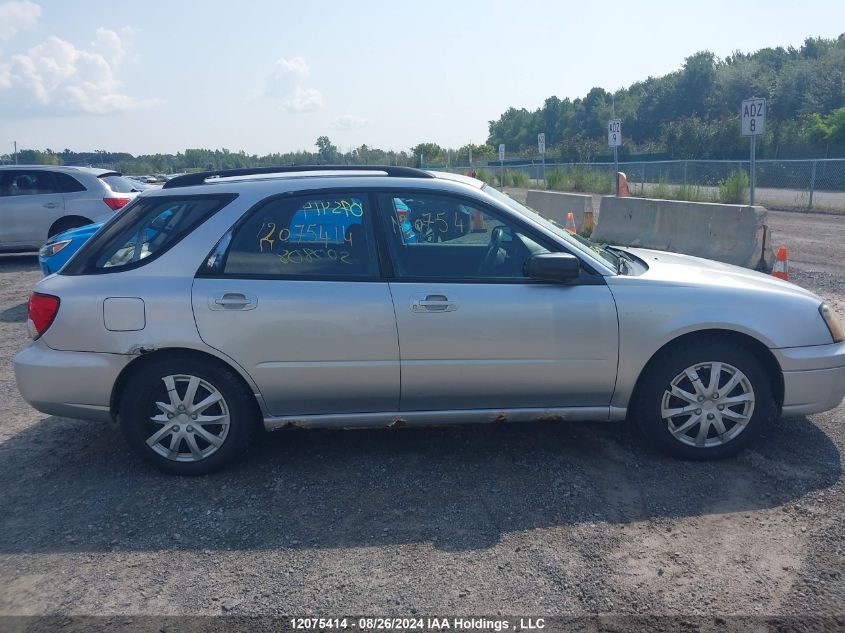 2005 Subaru Impreza VIN: JF1GG67535H808002 Lot: 12075414